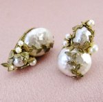 Miriam Haskell　 ミリアムハスケル イヤリング