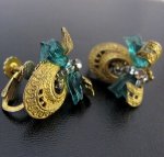 Miriam Haskell　 ミリアムハスケル イヤリング