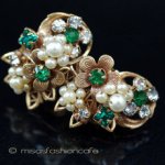 パールRS お花イヤリング