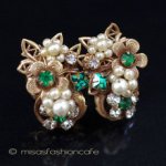 パールRS お花イヤリング