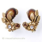 Robert お花イヤリング