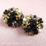 DeMarioお花イヤリング