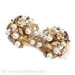 Ｔｒｉｆａｒｉ　トリファリ パールの実イヤリング