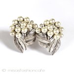 Trifari　 トリファリ 紫陽花　イヤリング