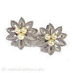 Trifari　 トリファリ フラワー　イヤリング