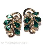 Ｔｒｉｆａｒｉ　 トリファリ エメラルド　イヤリング