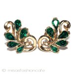 Ｔｒｉｆａｒｉ　 トリファリ エメラルド　イヤリング