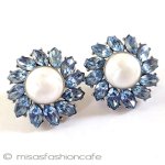 Trifari　 トリファリ フラワーイヤリング