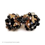 JONNE刻印イヤリング フレンチジェット金花