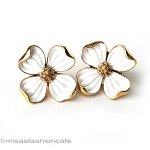 Trifari　 トリファリ ハナミズキ　イヤリング