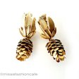 （画像用） アンティークジュエリー 松ぼっくりイヤリング