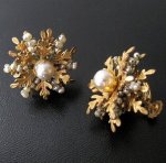 Miriam Haskell　 ミリアムハスケル イヤリング