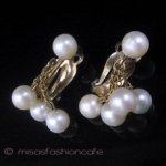 本真珠12Kgfイヤリング