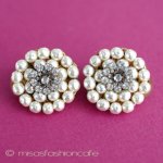 ミリアム　ハスケル　 バロックパールイヤリング