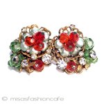 Original by Robert ブーケ花イヤリング