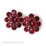 Austria　オーストリア製 クリスタル・イヤリング