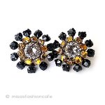 ミリアムハスケル刻印 Haskell花イヤリング