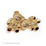 ヴィンテージジュエリー テディベア　イヤリング