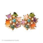 SWOBODAスワボダ 真珠と天然石のお花