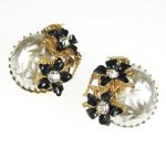 Haskell Robert調 お花　イヤリング