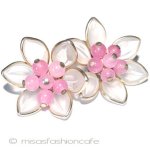 大振りお花イヤリング