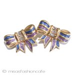 Ｔｒｉｆａｒｉ　 トリファリ リボン　ピアス