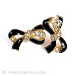 Trifari　 トリファリ リボン　ピアス