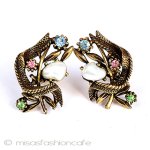 Coroイヤリング RS花束にリボン