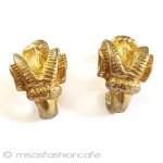 Goldette羊 イヤリング