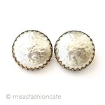 ミリアムハスケル　刻印 バロックパールイヤリング