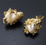 クラウントリファリ バロックパール　イヤリング