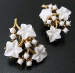 クラウントリファリ刻印 アイヴィーの葉イヤリング