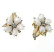 （画像用） クラウントリファリ パールお花イヤリング