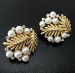 Ｔｒｉｆａｒｉ　 トリファリ パール松 イヤリング