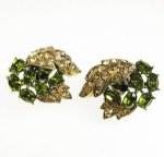 クラウントリファリ フローラル　イヤリング