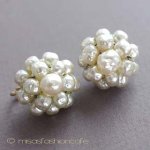 バロックパール　イヤリング