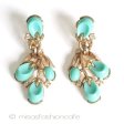 （画像用） Ｔｒｉｆａｒｉ　トリファリ ターコイズ　イヤリング