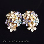 ＳＡＮＤＯＲ　イヤリング RSのお花ブーケ