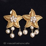 ミリアム　ハスケル　 バロックパールイヤリング