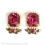 ヴィンテージアクセサリー CORO　ビジュー＆パール