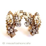 Ｒｏｂｅｒｔ　イヤリング パールRSフローラル