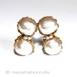 ミリアム　ハスケル　 バロックパールイヤリング