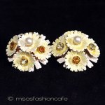 Original by Robert ブーケ花イヤリング