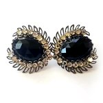 ミリアムハスケル刻印 ヴィンテージイヤリング