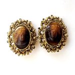 アンティークジュエリー JONNEカメオイヤリング