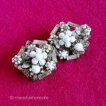 MiriamHaskellデザイナー Eugeneのお花イヤリング