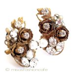 Ｒｏｂｅｒｔイヤリング パールRSフラワー