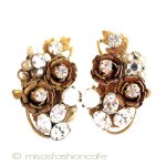 Ｒｏｂｅｒｔイヤリング パールRSフラワー