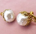 Miriam Haskell　 ミリアムハスケル イヤリング