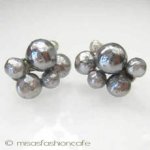 Vogue ヴォーグ刻印 バロックパール イヤリング